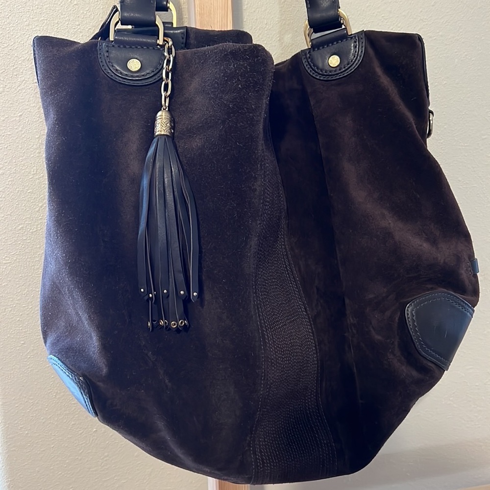Suede Cole Haan Purse